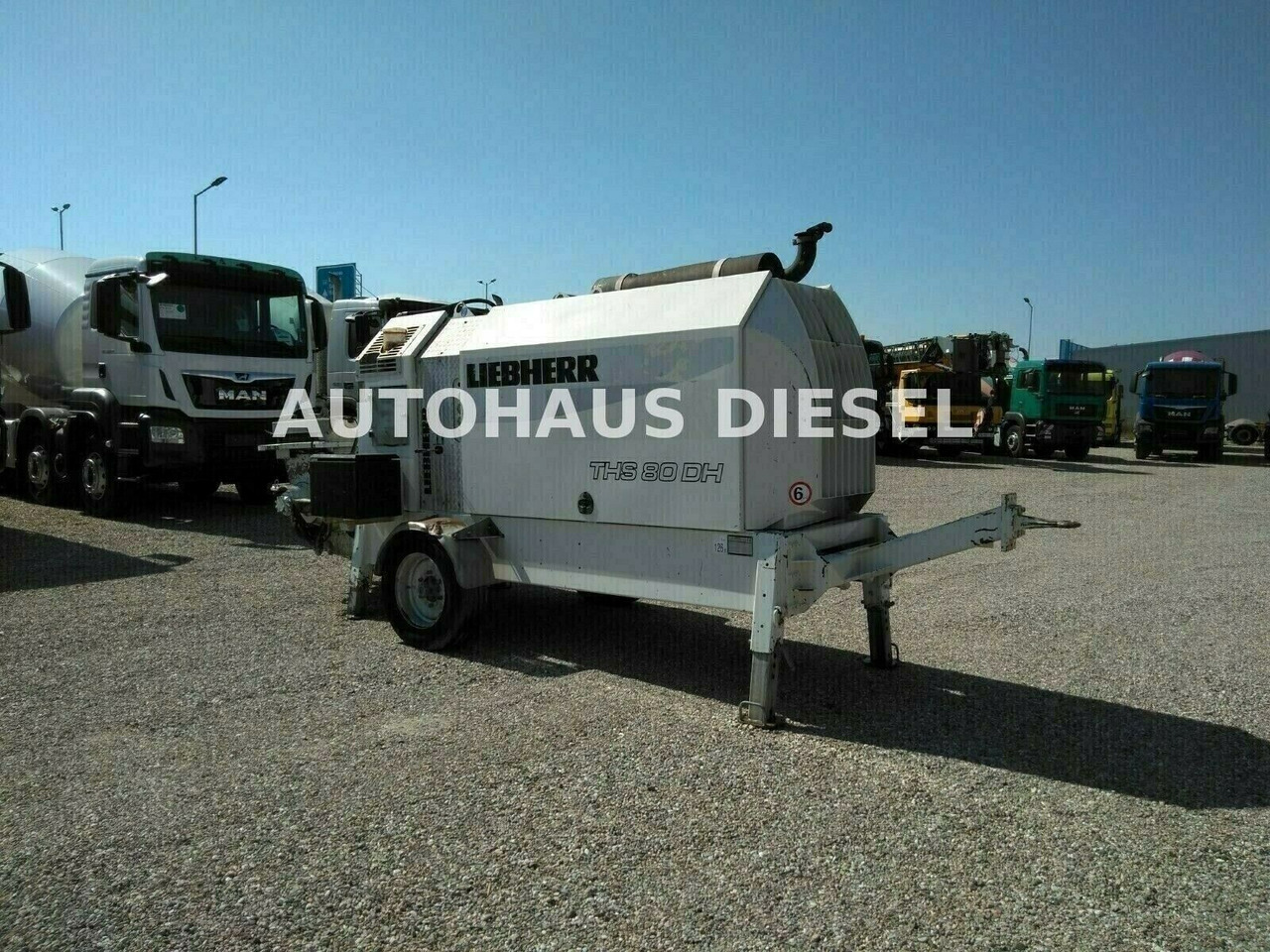 Liebherr THS 80 DH - Бетононасос стационарный: фото 2 Liebherr THS 80 DH - Бетононасос стационарный: фото 2