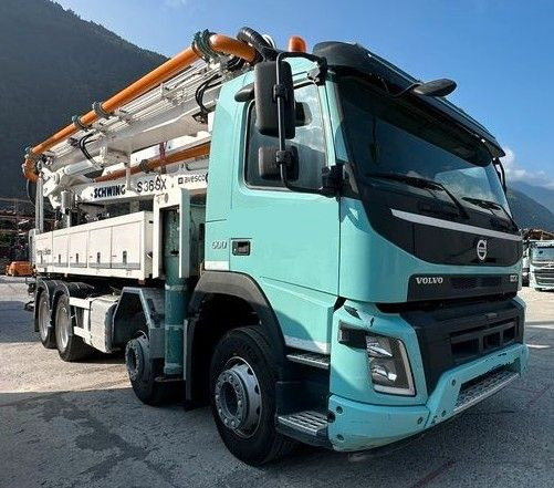 Volvo FMX 500 SCHWING S36SX - Автобетононасос: фото 1 Volvo FMX 500 SCHWING S36SX - Автобетононасос: фото 1