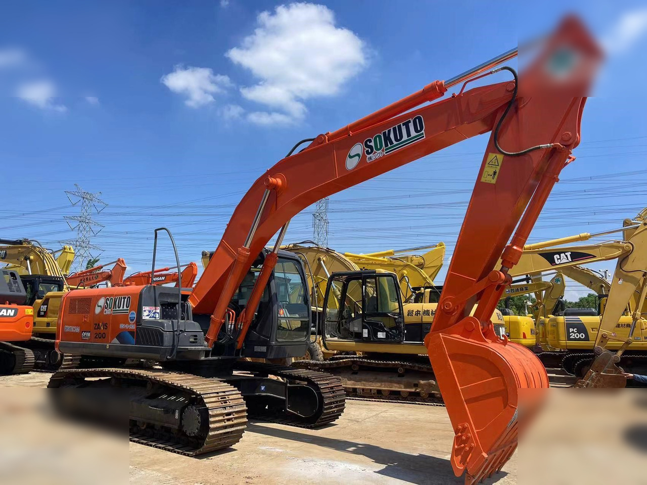 HITACHI ZX200-3G - Гусеничный экскаватор: фото 3 HITACHI ZX200-3G - Гусеничный экскаватор: фото 3