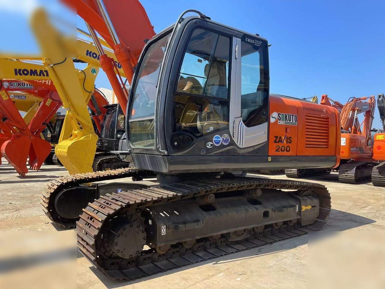 HITACHI ZX200-3G - Гусеничный экскаватор: фото 5 HITACHI ZX200-3G - Гусеничный экскаватор: фото 5