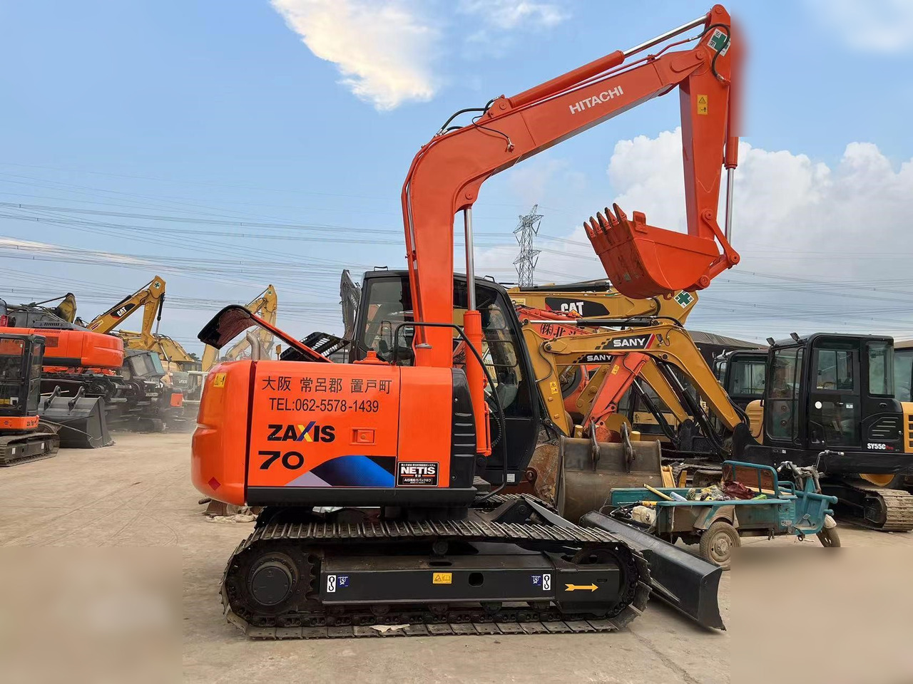 HITACHI ZX70 - Гусеничный экскаватор: фото 1 HITACHI ZX70 - Гусеничный экскаватор: фото 1