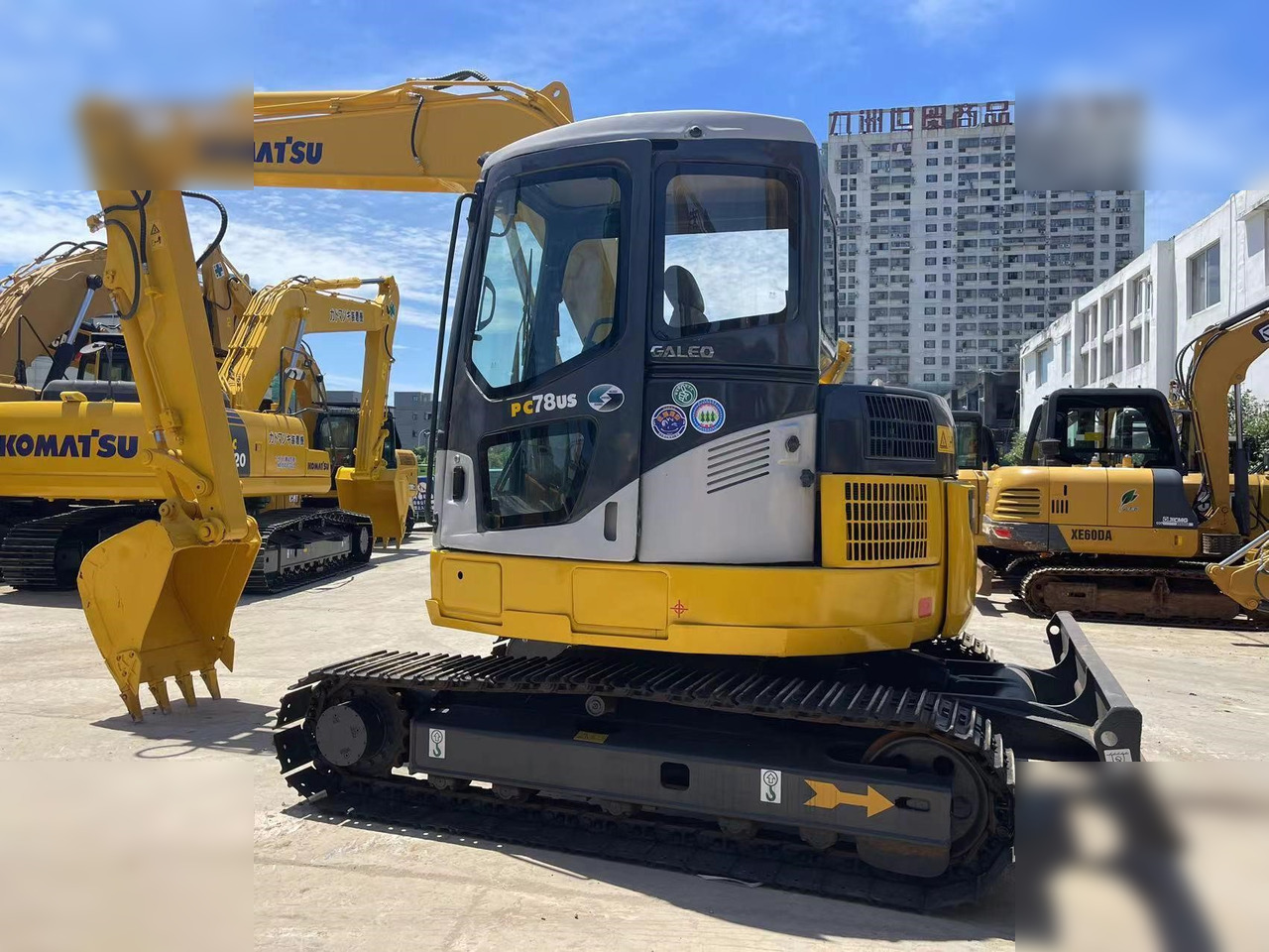 KOMATSU PC78US-6 - Гусеничный экскаватор: фото 4 KOMATSU PC78US-6 - Гусеничный экскаватор: фото 4