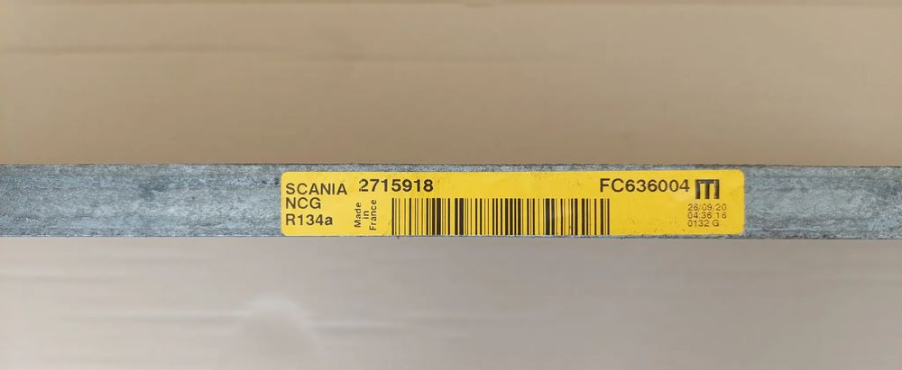 SCANIA R S CHŁODNICA KLIMATYZACJI 2715918 - Конденсатор для Грузовиков: фото 2 SCANIA R S CHŁODNICA KLIMATYZACJI 2715918 - Конденсатор для Грузовиков: фото 2