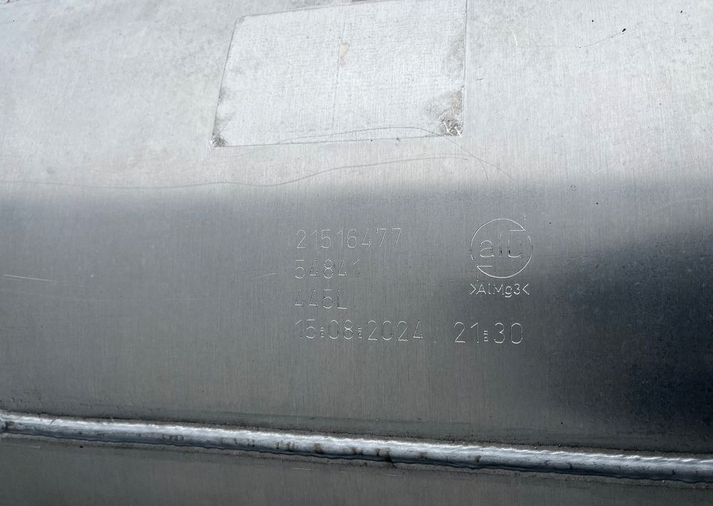 Zbiornik paliwa Volvo FH FM Renault 445 litrów bak low deck - Подготовка топлива для Грузовиков: фото 4 Zbiornik paliwa Volvo FH FM Renault 445 litrów bak low deck - Подготовка топлива для Грузовиков: фото 4