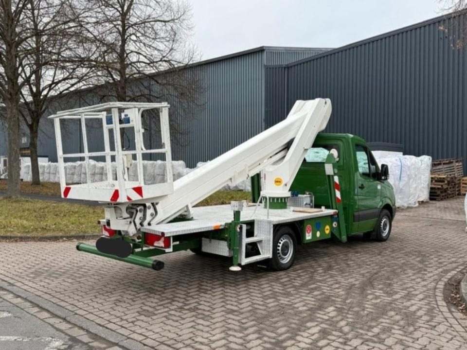 Грузовик с подъемником Arbeitsbühne Hubsteiger Hebebühne Mieten Leihen 3,5t 22m: фото 8