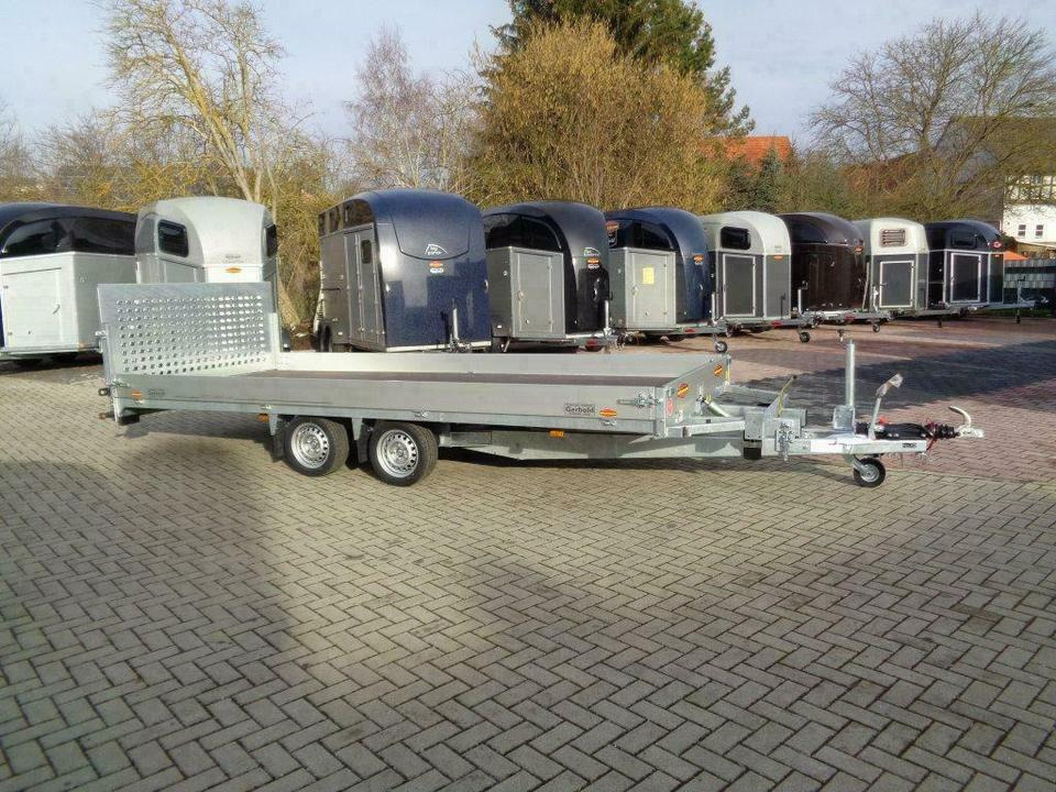 Прицеп бортовой/ Платформа Böckmann Humbaur, Hulco - PKW Anhänger Tridem 3,5 to  5x2,2m: фото 16