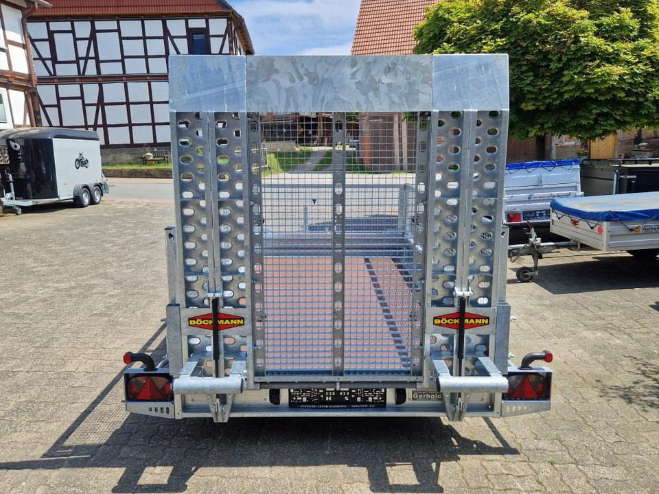 Böckmann PKW-Anhänger Maschinentransporter Gitteraufsatz 3,5t - Прицеп для спецтехники: фото 5 Böckmann PKW-Anhänger Maschinentransporter Gitteraufsatz 3,5t - Прицеп для спецтехники: фото 5