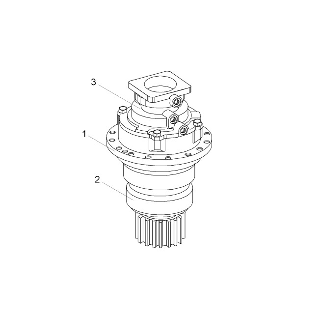 Sennebogen ZF DR250 053017 and ZF DR350 250184 slewing gear - Поворотный редуктор для Перегружателей: фото 1 Sennebogen ZF DR250 053017 and ZF DR350 250184 slewing gear - Поворотный редуктор для Перегружателей: фото 1