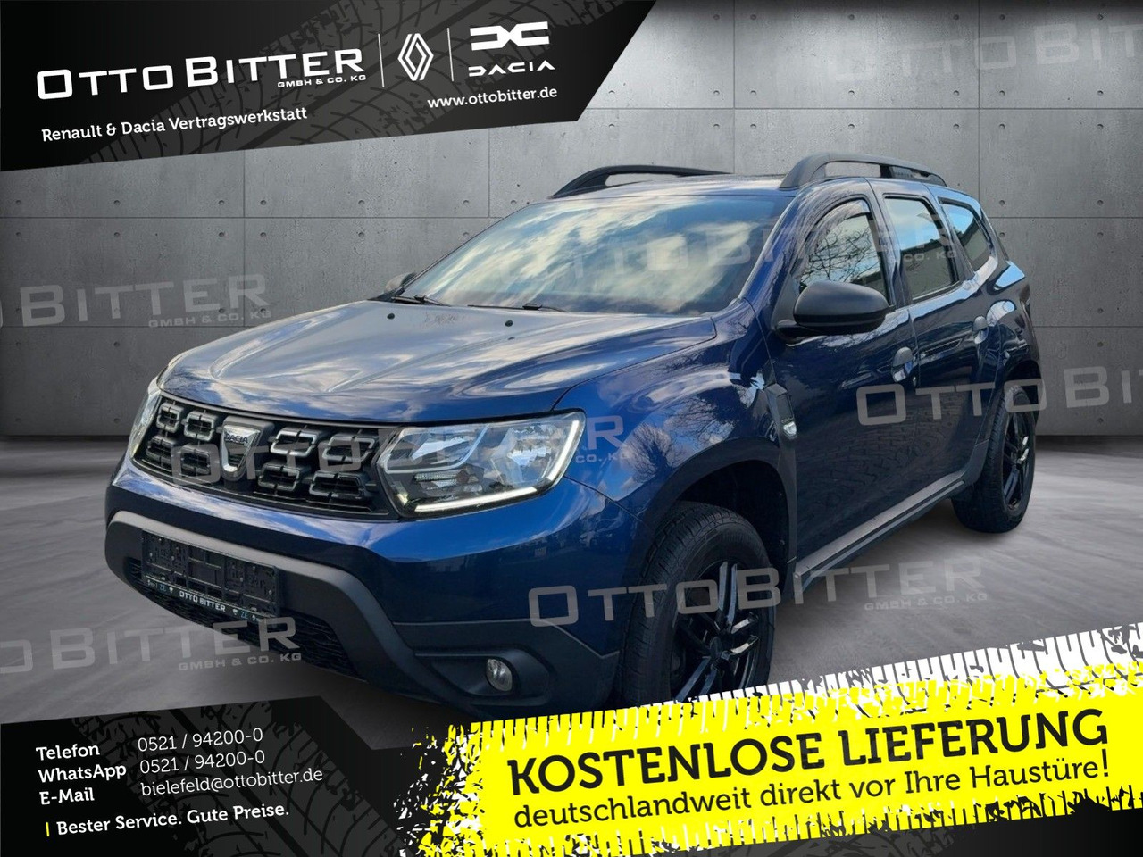 Dacia Duster Essential SCe115 ALU/WINTERRÄDER - Внедорожник: фото 1 Dacia Duster Essential SCe115 ALU/WINTERRÄDER - Внедорожник: фото 1