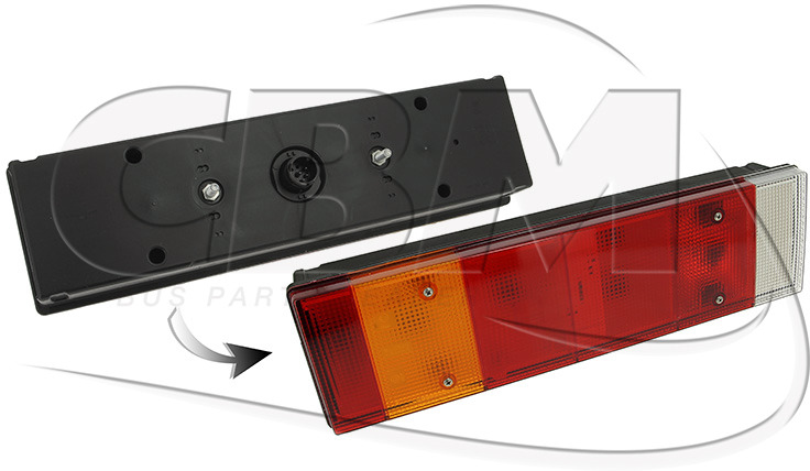 IVECO 6 FUNCTIONS REAR LIGHT - IRISBUS - IVECO - RVI VANHOOL (5010206065 | 660734460) - Задний фонарь для Автобусов: фото 1 IVECO 6 FUNCTIONS REAR LIGHT - IRISBUS - IVECO - RVI VANHOOL (5010206065 | 660734460) - Задний фонарь для Автобусов: фото 1