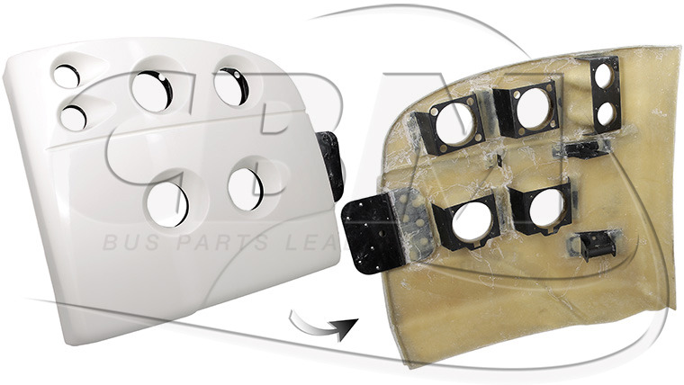 VAR FRONT RIGHT BUMPER - SWF FLEETGUARD (601322 | CS41000) - Бампер для Автобусов: фото 1 VAR FRONT RIGHT BUMPER - SWF FLEETGUARD (601322 | CS41000) - Бампер для Автобусов: фото 1