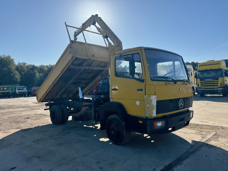 Mercedes-Benz SK 914 (STEEL SUSPENSION / HIAB CRANE / 6 CYLINDER WITH MANUAL PUMP / PERFECT GERMAN TRUCK !!!) - Самосвал, Автоманипулятор: фото 3 Mercedes-Benz SK 914 (STEEL SUSPENSION / HIAB CRANE / 6 CYLINDER WITH MANUAL PUMP / PERFECT GERMAN TRUCK !!!) - Самосвал, Автоманипулятор: фото 3