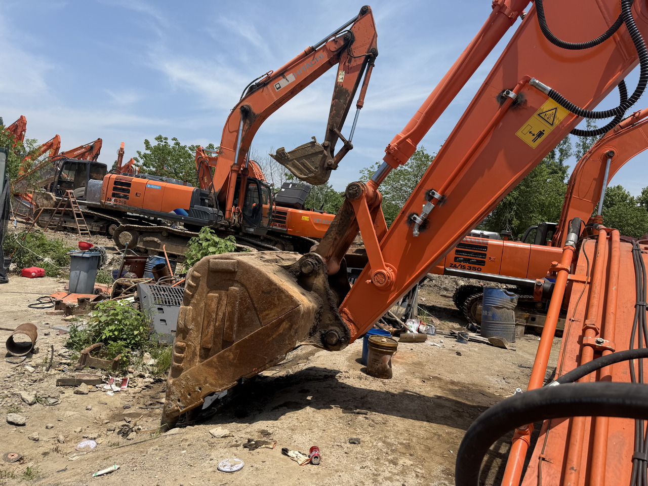 HITACHI Used 350-5g Excavator - Колёсный экскаватор: фото 4 HITACHI Used 350-5g Excavator - Колёсный экскаватор: фото 4