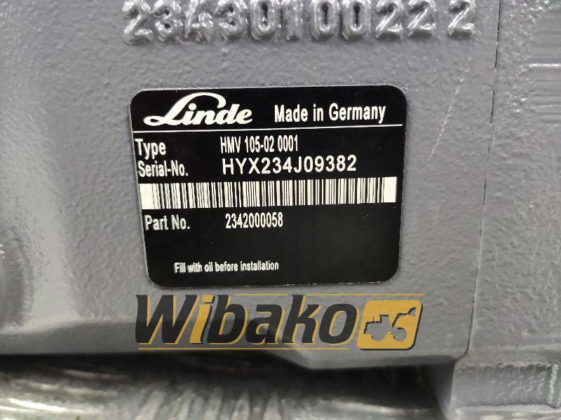 Hydraulic motor Linde HMV105-02 2342000058 - Гидравлический мотор для Строительной техники: фото 4 Hydraulic motor Linde HMV105-02 2342000058 - Гидравлический мотор для Строительной техники: фото 4
