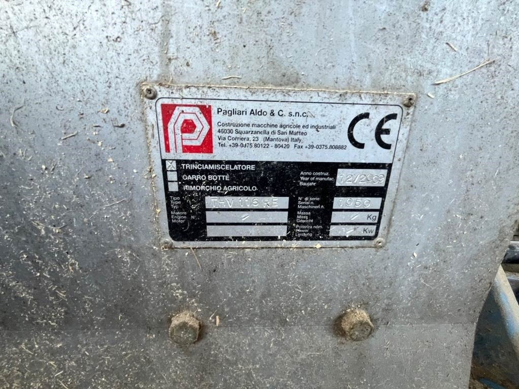 Pagliari Thv 116  - Кормораздатчик: фото 4 Pagliari Thv 116  - Кормораздатчик: фото 4