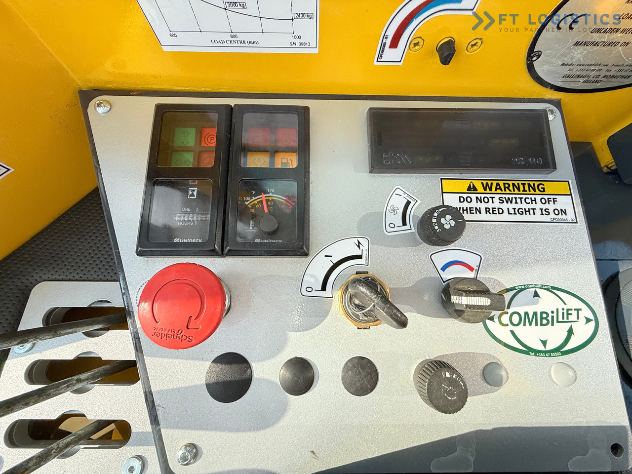 Четырехсторонний погрузчик COMBILIFT C4000 / DIESEL / DUPLEX - 4100MM / FORK POSITIONER / ONLY 2951 MTH / LIKE NEW: фото 22