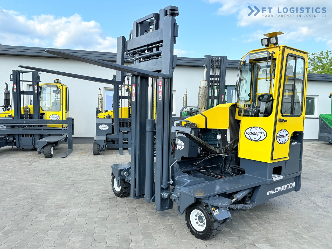Четырехсторонний погрузчик COMBILIFT C4000 / DIESEL / DUPLEX - 4100MM / FORK POSITIONER / ONLY 2951 MTH / LIKE NEW: фото 26