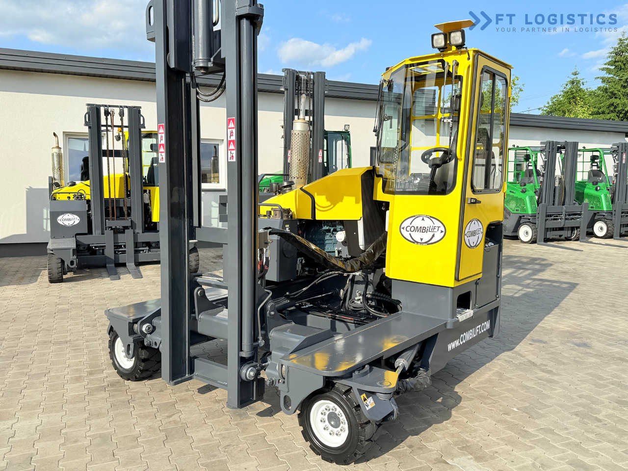 Четырехсторонний погрузчик COMBILIFT C4000 / DIESEL / DUPLEX - 4100MM / FORK POSITIONER / ONLY 2951 MTH / LIKE NEW: фото 38