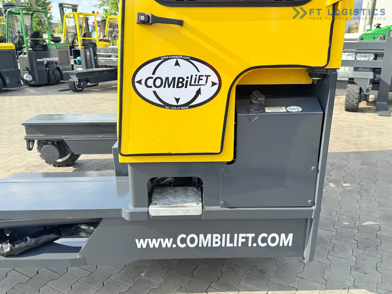 Четырехсторонний погрузчик COMBILIFT C4000 / DIESEL / DUPLEX - 4100MM / FORK POSITIONER / ONLY 2951 MTH / LIKE NEW: фото 12