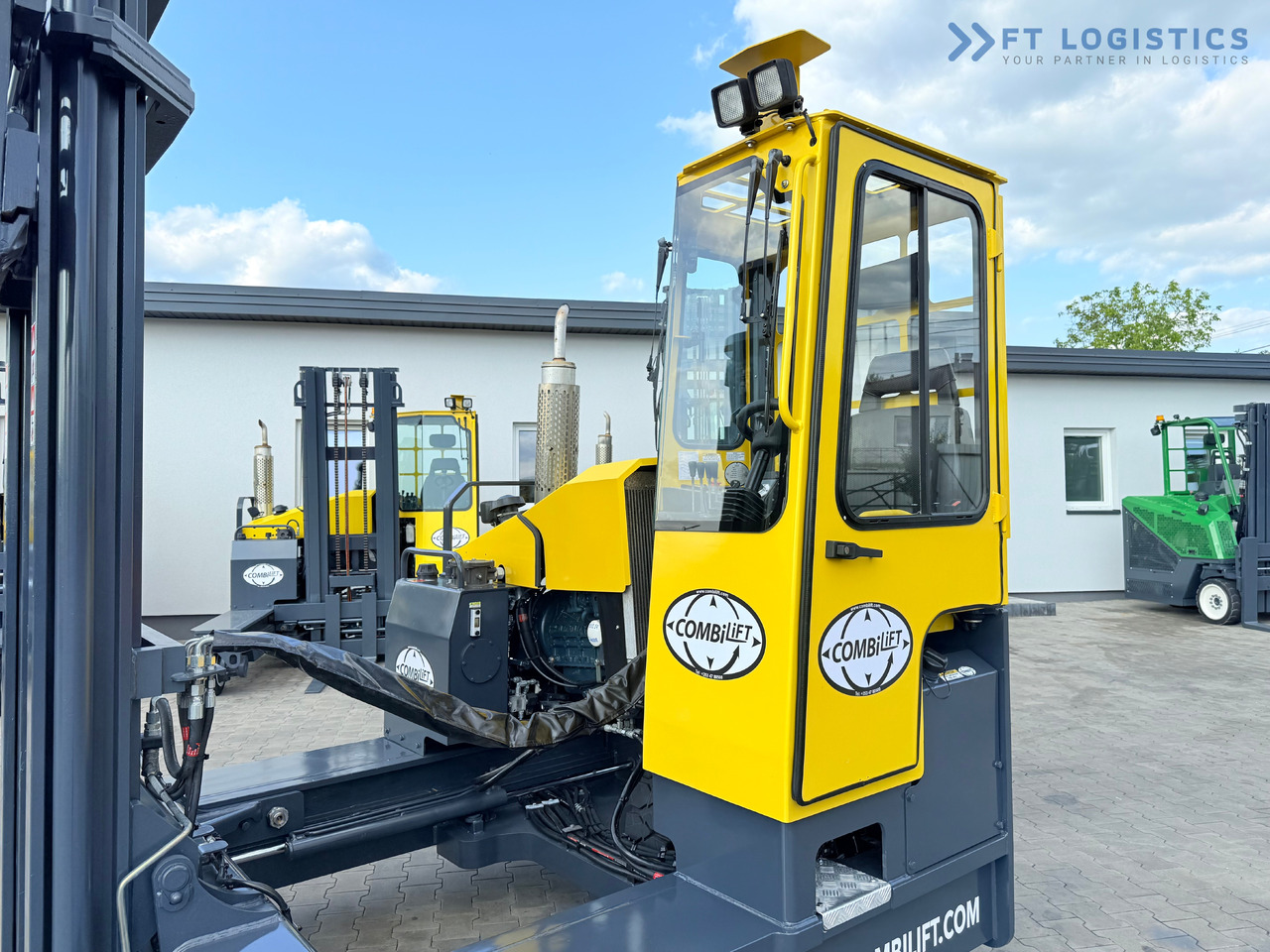 Четырехсторонний погрузчик COMBILIFT C4000 / DIESEL / DUPLEX - 4100MM / FORK POSITIONER / ONLY 2951 MTH / LIKE NEW: фото 25