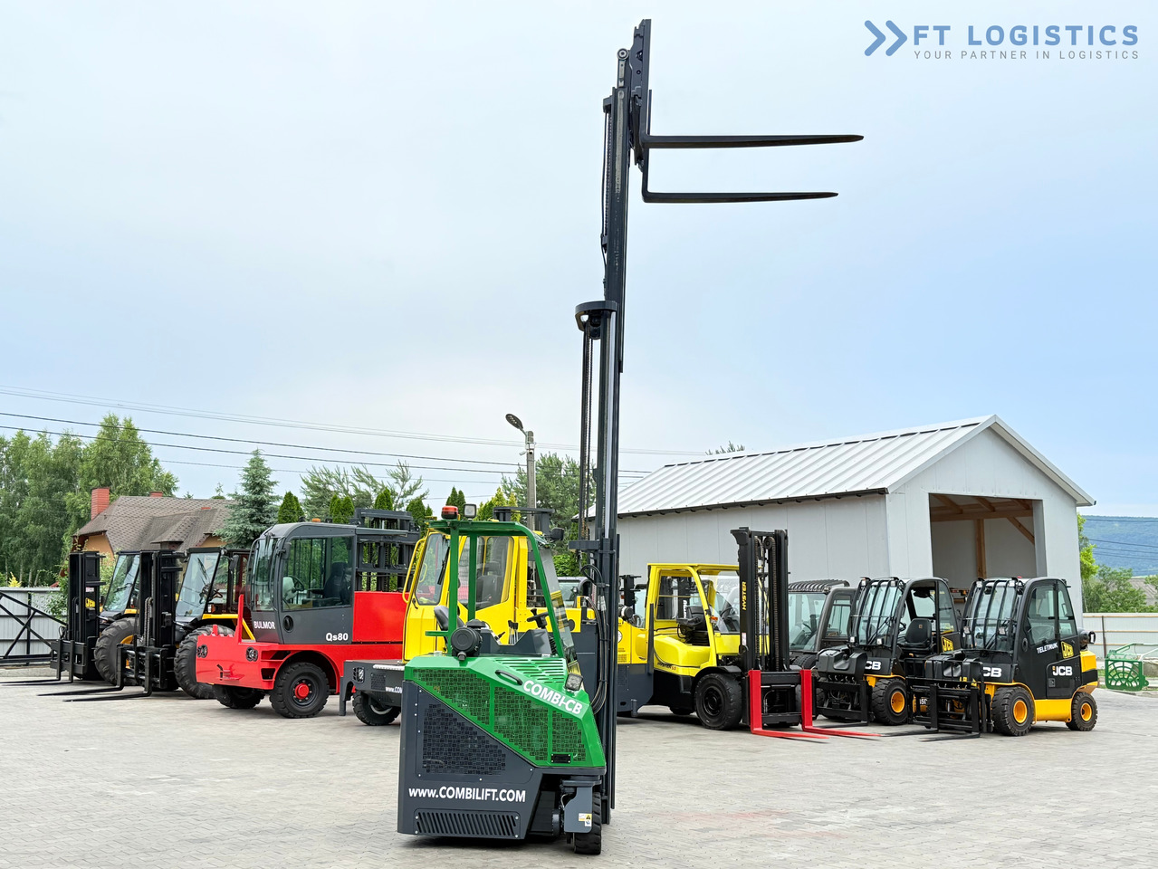 Новый Четырехсторонний погрузчик COMBILIFT CB3000 / DIESEL / TRIPLEX 4900MM / FREE LIFT / SIDESHIFT / FORK POSITIONER / 1500MM FORKS / LIKE NEW: фото 37