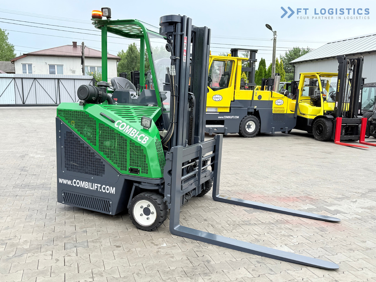 Новый Четырехсторонний погрузчик COMBILIFT CB3000 / DIESEL / TRIPLEX 4900MM / FREE LIFT / SIDESHIFT / FORK POSITIONER / 1500MM FORKS / LIKE NEW: фото 6