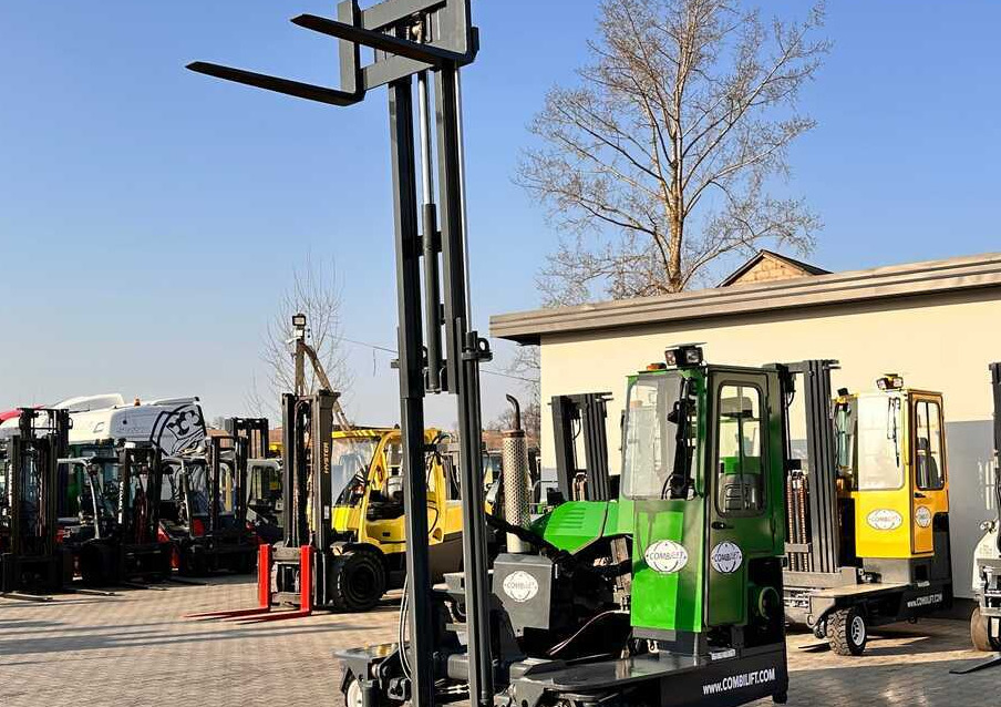 Четырехсторонний погрузчик Combilift C3000 / DUPLEX / 4100MM / LPG / FREE LIFT / LIKE NEW: фото 26