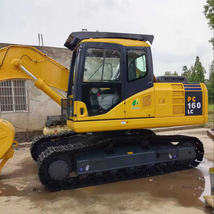 Used Komatsu PC160 Crawler Hydraulic High Performance Digger Excavator Construction Machinery Used Machinery for Sale - Гусеничный экскаватор: фото 1 Used Komatsu PC160 Crawler Hydraulic High Performance Digger Excavator Construction Machinery Used Machinery for Sale - Гусеничный экскаватор: фото 1