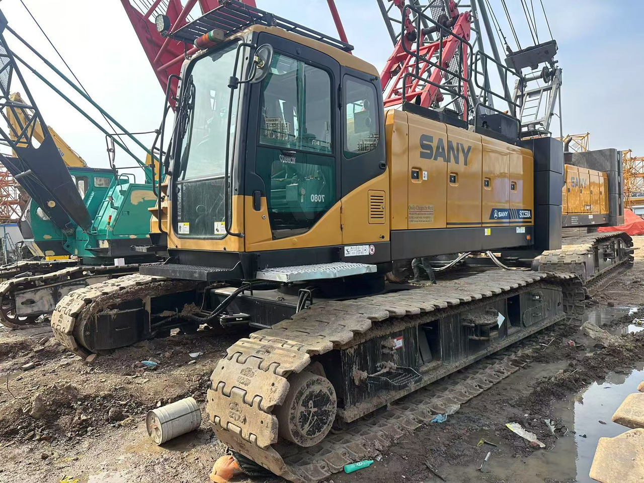 SANY 55-ton crawler crane - Гусеничный кран: фото 1 SANY 55-ton crawler crane - Гусеничный кран: фото 1
