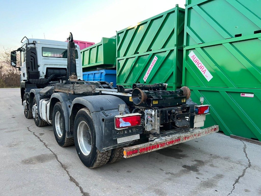 Крюковой мультилифт MAN TGS 35.480 SCARRABILE USATO 8X4: фото 6 Крюковой мультилифт MAN TGS 35.480 SCARRABILE USATO 8X4: фото 6