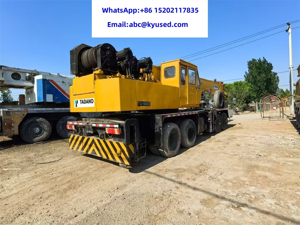 TADANO TG500E TG700E GT500E TG1000 50TON 70TON 100TON - Мобильный кран: фото 3 TADANO TG500E TG700E GT500E TG1000 50TON 70TON 100TON - Мобильный кран: фото 3