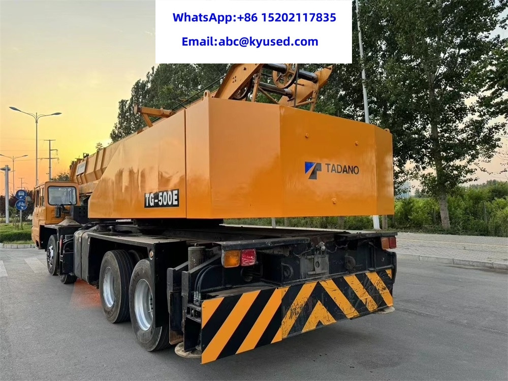 TADANO TG500E TG700E TG1000 TL250E TL300E 25TON 30TON 50TON 70T 100TON - Мобильный кран: фото 4 TADANO TG500E TG700E TG1000 TL250E TL300E 25TON 30TON 50TON 70T 100TON - Мобильный кран: фото 4
