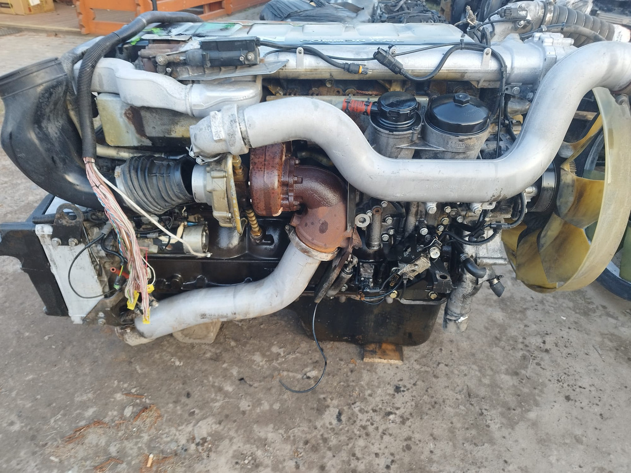 MAN TGA, TGX, TGL, TGM, L 2000 - Двигатель: фото 2 MAN TGA, TGX, TGL, TGM, L 2000 - Двигатель: фото 2