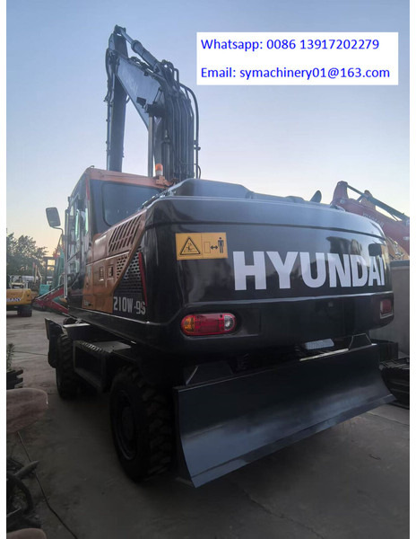 Hyundai R210W-9S - Колёсный экскаватор: фото 1 Hyundai R210W-9S - Колёсный экскаватор: фото 1