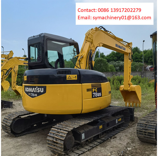Komatsu PC78US-6 - Мини-экскаватор: фото 2 Komatsu PC78US-6 - Мини-экскаватор: фото 2