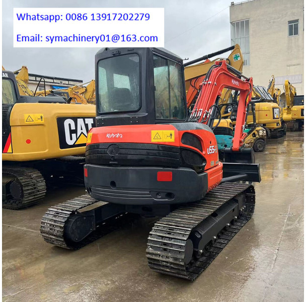 Kubota U55-5 - Мини-экскаватор: фото 2 Kubota U55-5 - Мини-экскаватор: фото 2