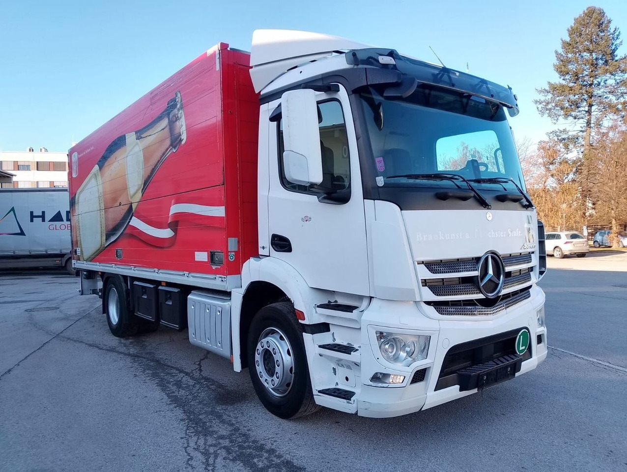 Mercedes-Benz ANTOS 18 30| Getränkew.| Klima| Luftgef| EZ 2014 - Грузовик для перевозки напитков: фото 2 Mercedes-Benz ANTOS 18 30| Getränkew.| Klima| Luftgef| EZ 2014 - Грузовик для перевозки напитков: фото 2