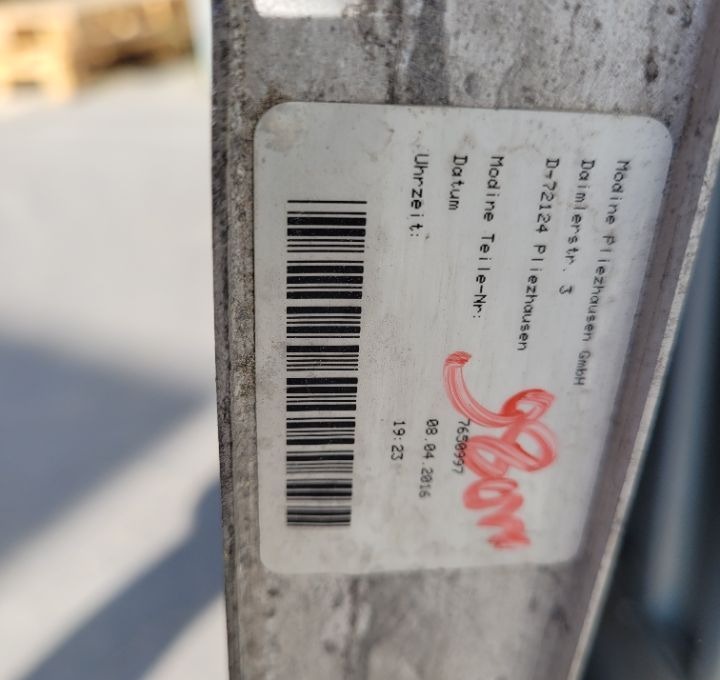 CHŁODNICA WODY MAN TGX E6 MODINE 7650997 98CM SZCZELNA - Радиатор для Грузовиков: фото 3 CHŁODNICA WODY MAN TGX E6 MODINE 7650997 98CM SZCZELNA - Радиатор для Грузовиков: фото 3