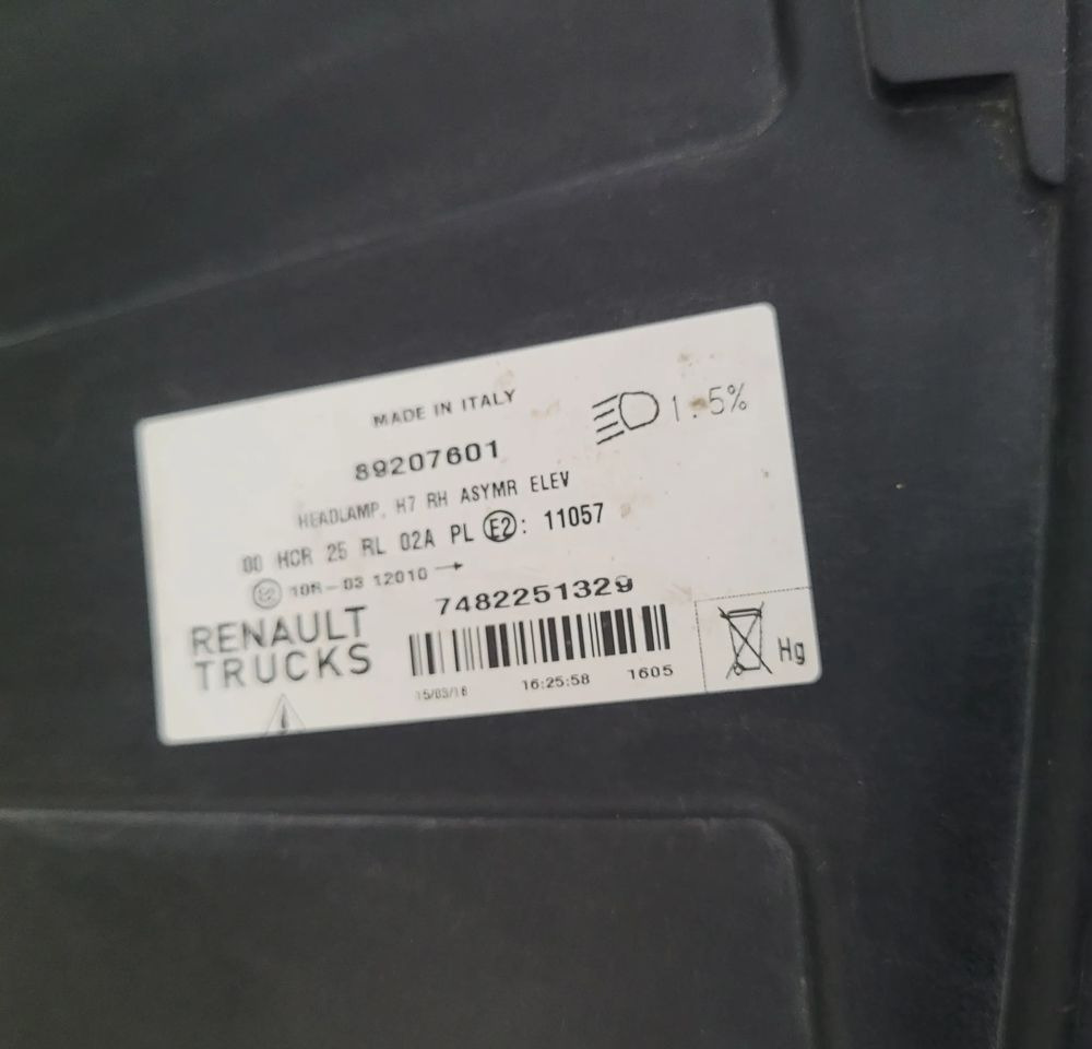 LAMPA LEWA RANGE T RENAULT LED OM 7482251329 - Свет/ Освещение для Грузовиков: фото 5 LAMPA LEWA RANGE T RENAULT LED OM 7482251329 - Свет/ Освещение для Грузовиков: фото 5