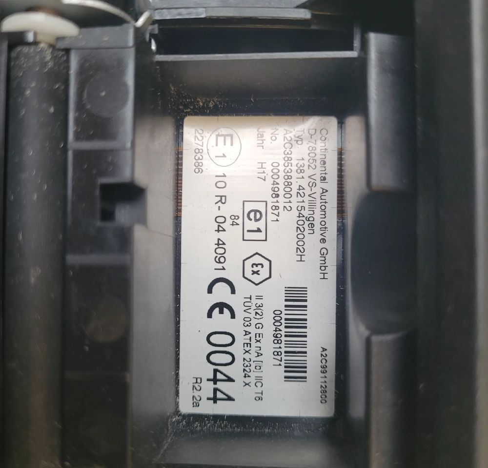 TACHOGRAF SCANIA 2278386 R 2.2a CHWALIM116 - Запчасти для Грузовиков: фото 2 TACHOGRAF SCANIA 2278386 R 2.2a CHWALIM116 - Запчасти для Грузовиков: фото 2