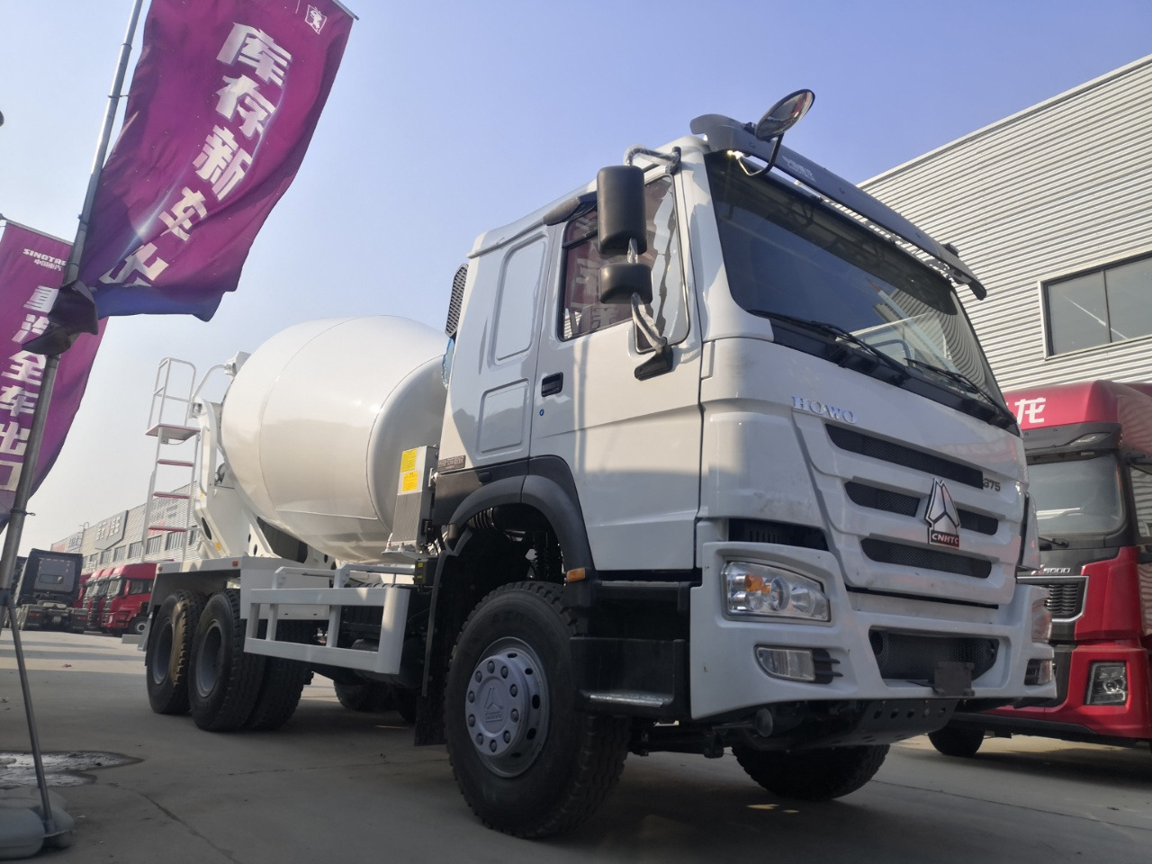 HOWO 10Cube Cement Mixer Truck 6*4 Click Here for Discount - Автобетоносмеситель: фото 1 HOWO 10Cube Cement Mixer Truck 6*4 Click Here for Discount - Автобетоносмеситель: фото 1