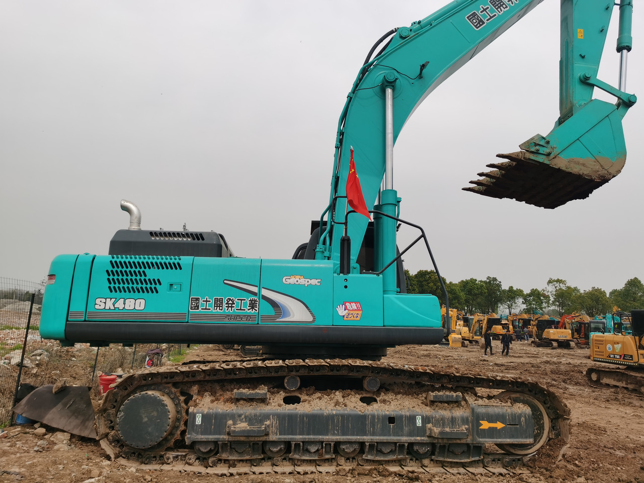 KOBELCO SK 480LC-8 - Гусеничный экскаватор: фото 1 KOBELCO SK 480LC-8 - Гусеничный экскаватор: фото 1