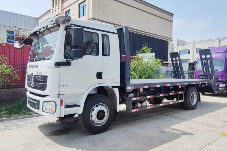 SHACMAN SHACMAN L3000 4x2 Light Cargo Truck with Rear Loading Ramp - Грузовик бортовой/ Платформа: фото 1 SHACMAN SHACMAN L3000 4x2 Light Cargo Truck with Rear Loading Ramp - Грузовик бортовой/ Платформа: фото 1