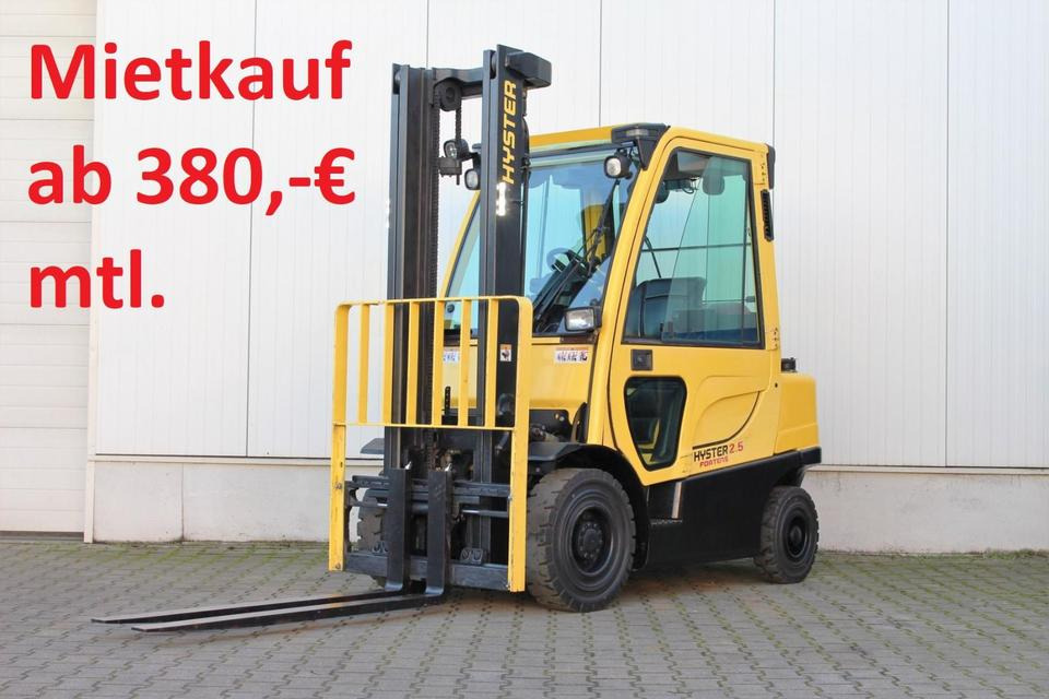 HYSTER H2.5FT Gas 2500kg Kabine 2018 Stapler UVV ✅ - Газовый погрузчик: фото 2 HYSTER H2.5FT Gas 2500kg Kabine 2018 Stapler UVV ✅ - Газовый погрузчик: фото 2