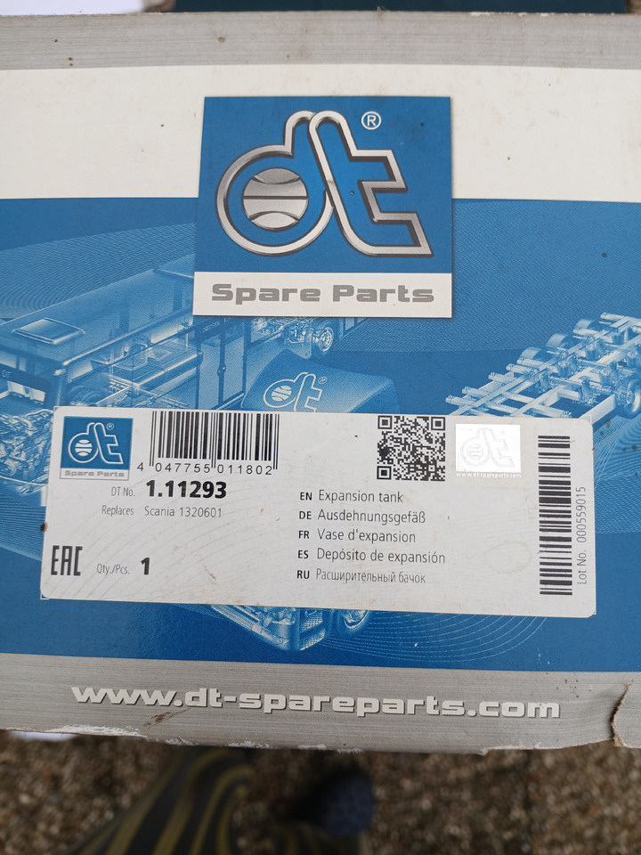 Expansiontank DT 111293 for Scania - Расширительный бачок: фото 2 Expansiontank DT 111293 for Scania - Расширительный бачок: фото 2