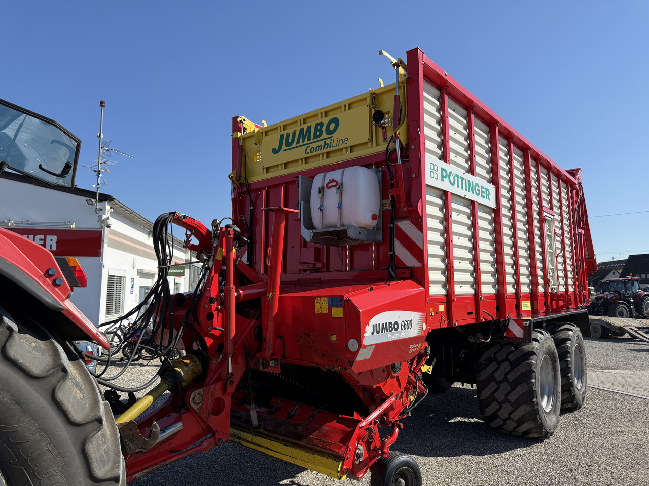 PÖTTINGER Jumbo 6600 L - Тележка для жатки: фото 3 PÖTTINGER Jumbo 6600 L - Тележка для жатки: фото 3