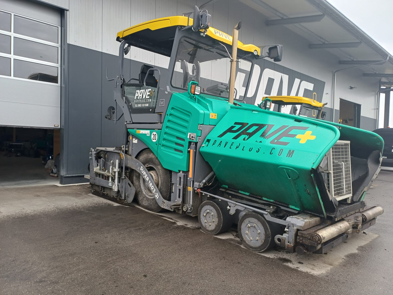 VÖGELE SUPER 1803-3i - Асфальтоукладчик: фото 1 VÖGELE SUPER 1803-3i - Асфальтоукладчик: фото 1