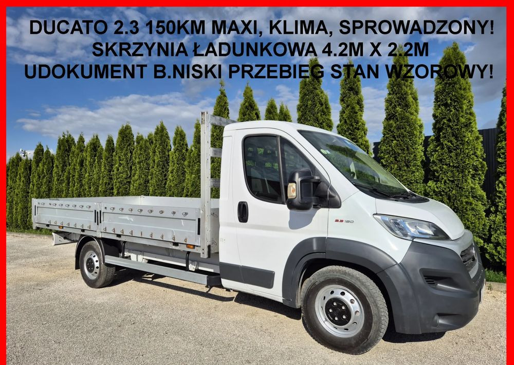 Fiat DUCATO 2.3 150KM MAXI - Малотоннажный бортовой грузовик: фото 2 Fiat DUCATO 2.3 150KM MAXI - Малотоннажный бортовой грузовик: фото 2