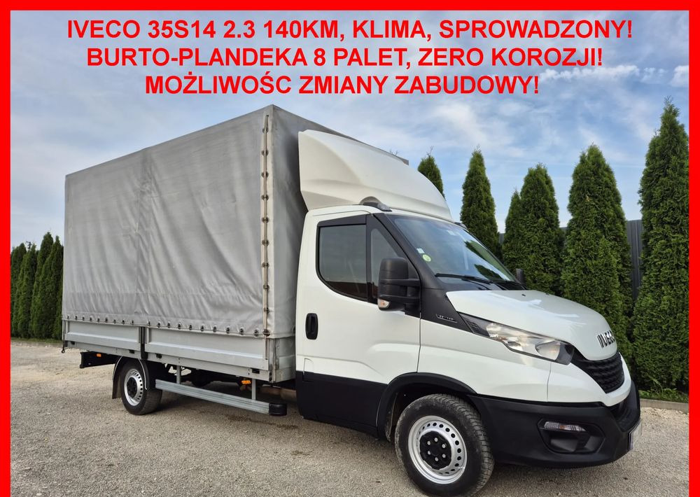 Iveco 35s14 140KM - Тентованный фургон: фото 1 Iveco 35s14 140KM - Тентованный фургон: фото 1