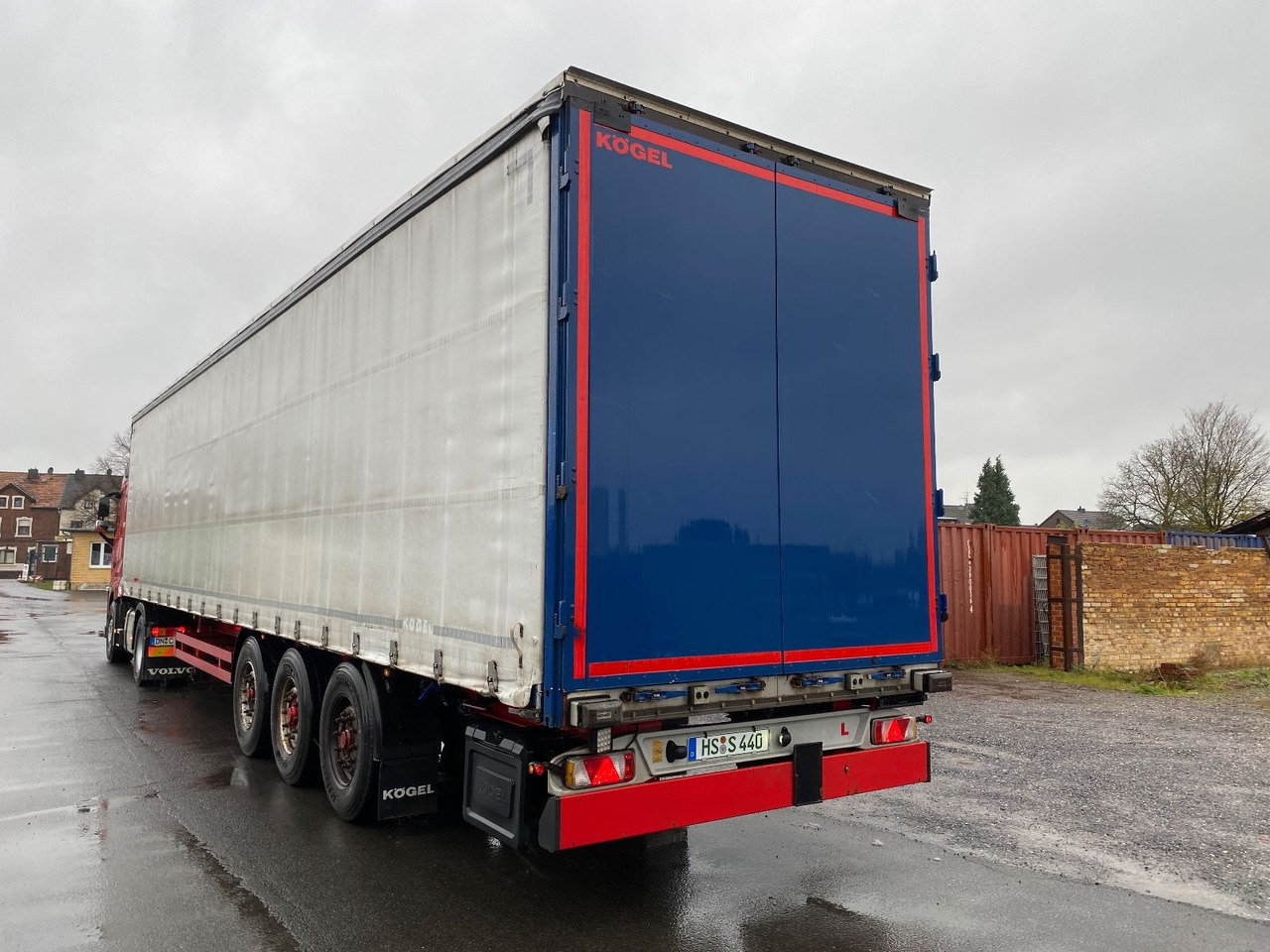 Kögel 3-achs Curtainsider / Edscha/Lenkachse/RSAB - Тентованный полуприцеп: фото 2 Kögel 3-achs Curtainsider / Edscha/Lenkachse/RSAB - Тентованный полуприцеп: фото 2